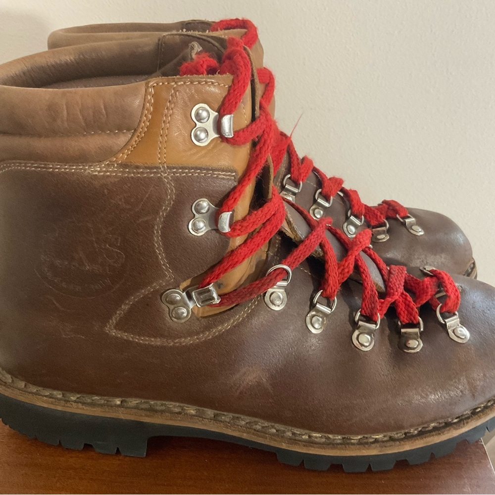 PMS by GRONELL Classic Leather Norwegian Welt made in italy Boots Men Size 13 - Picture 4 of 6